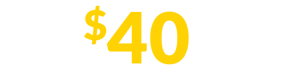 Do you want $40 off your 1040 tax return filing?
